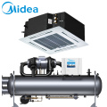 Midea 2-pipe 4-way cassette MKA-1500RA 22-240V 1500CFM Centrifugal fan industry ceiling air conditioner cassette